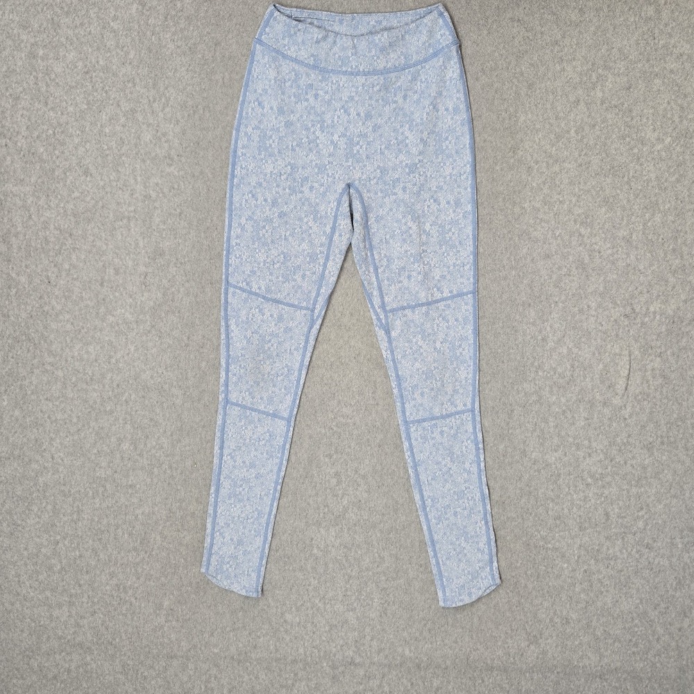 Gymshark Women Activewear Pants XS Light Blue Nylon Polyester Legging